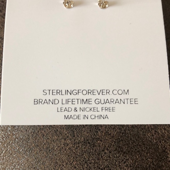 Opal Stud Earrings - Silver - Picture 4 of 4